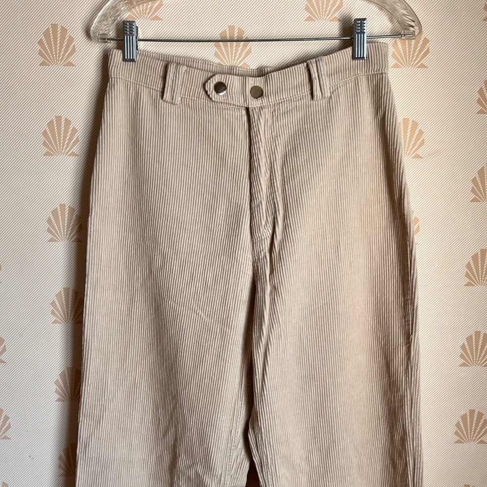 NWOT Princess Polly Beige Cord Pant - Picture 3 of 9